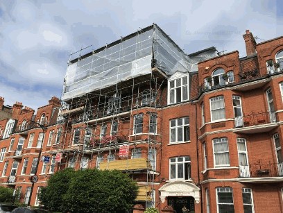 Scaffolding For A Loft Conversion